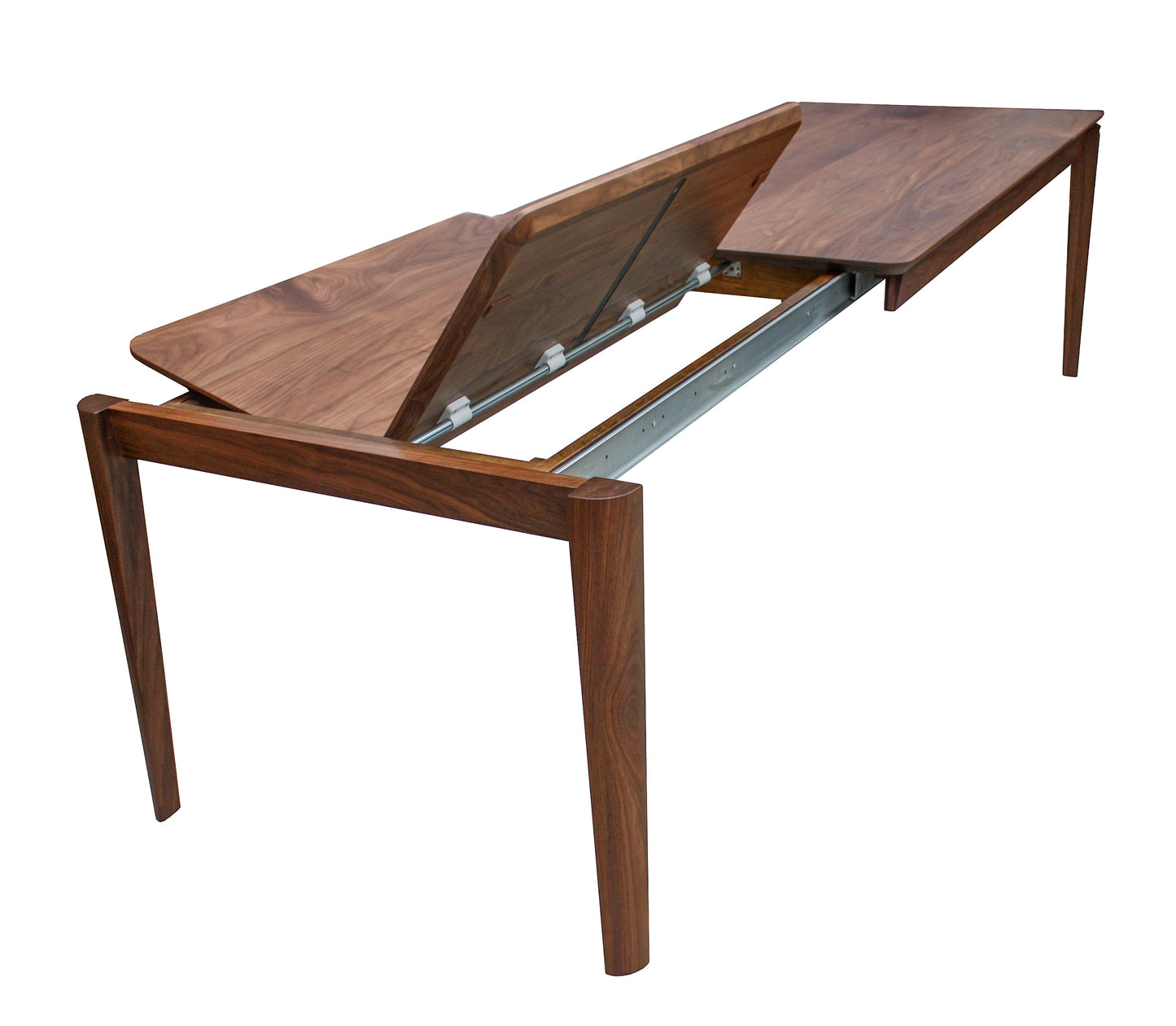 Table de repas rectangulaire Cooper bois massif avec allonge